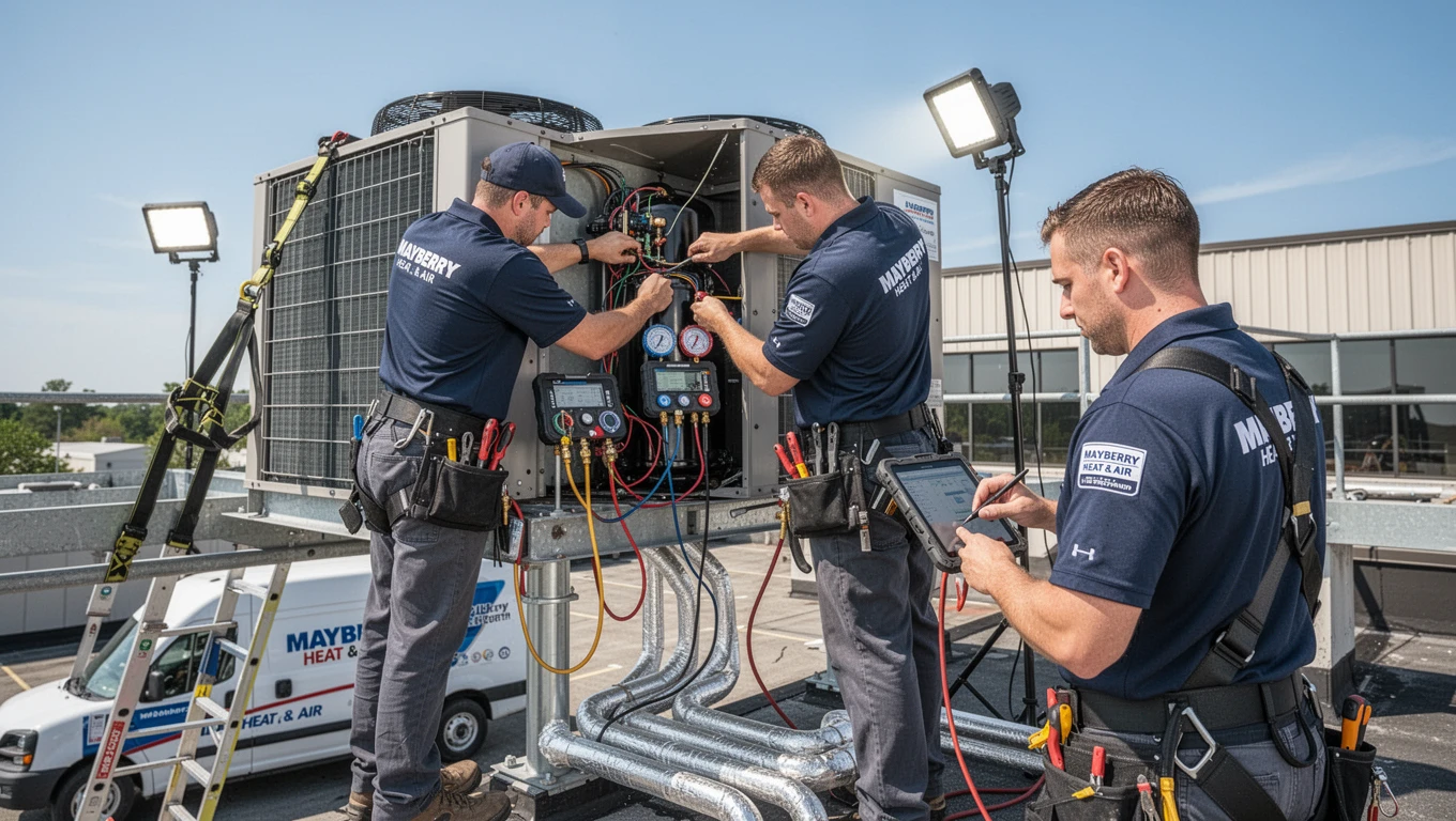 Commercial Rooftop Unit Repair
