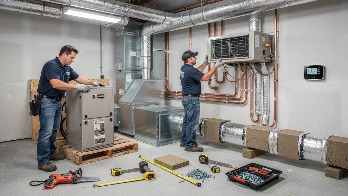 Complete Central Air & Heating Replacements