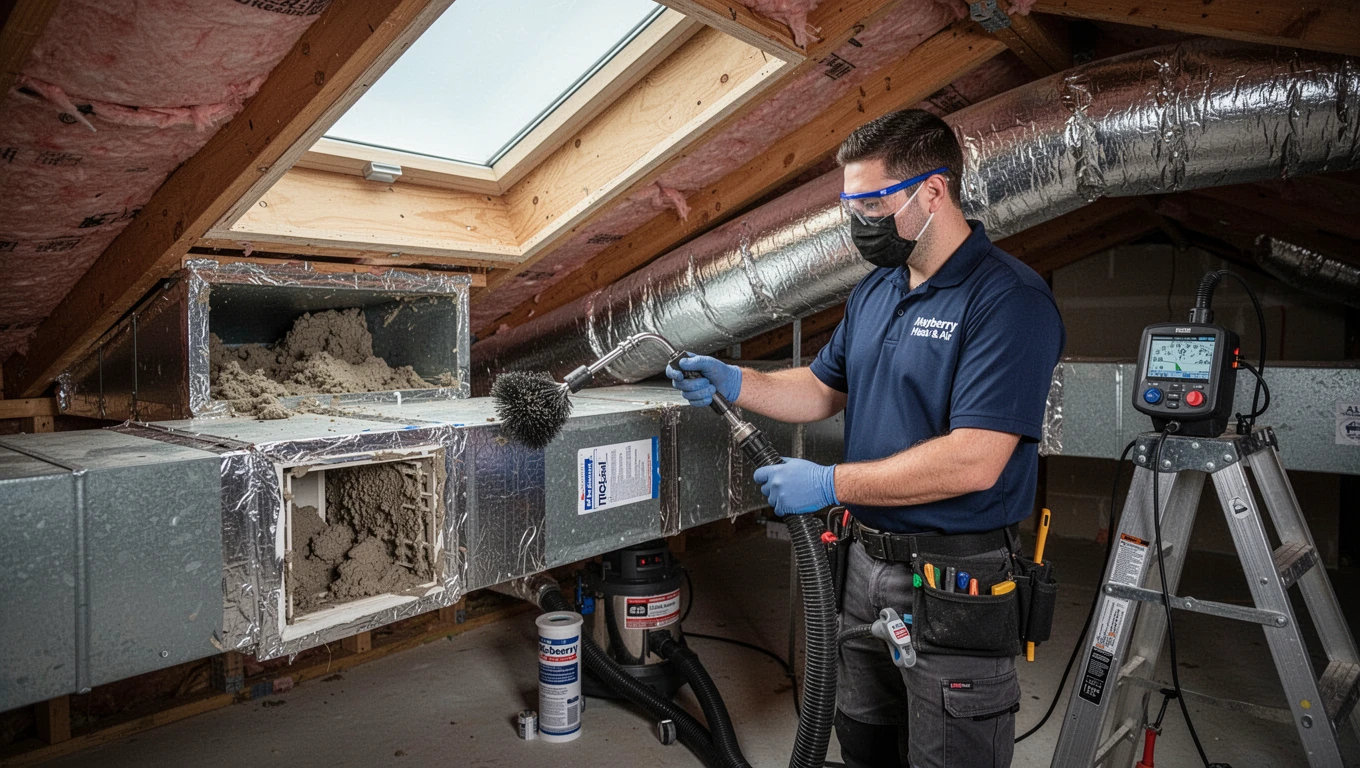 Air Duct Cleaning & Sealing